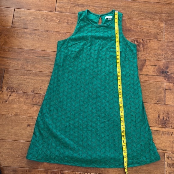 Calvin Klein Eyelet Pattern Shift Dress Size 8 - Picture 9 of 13